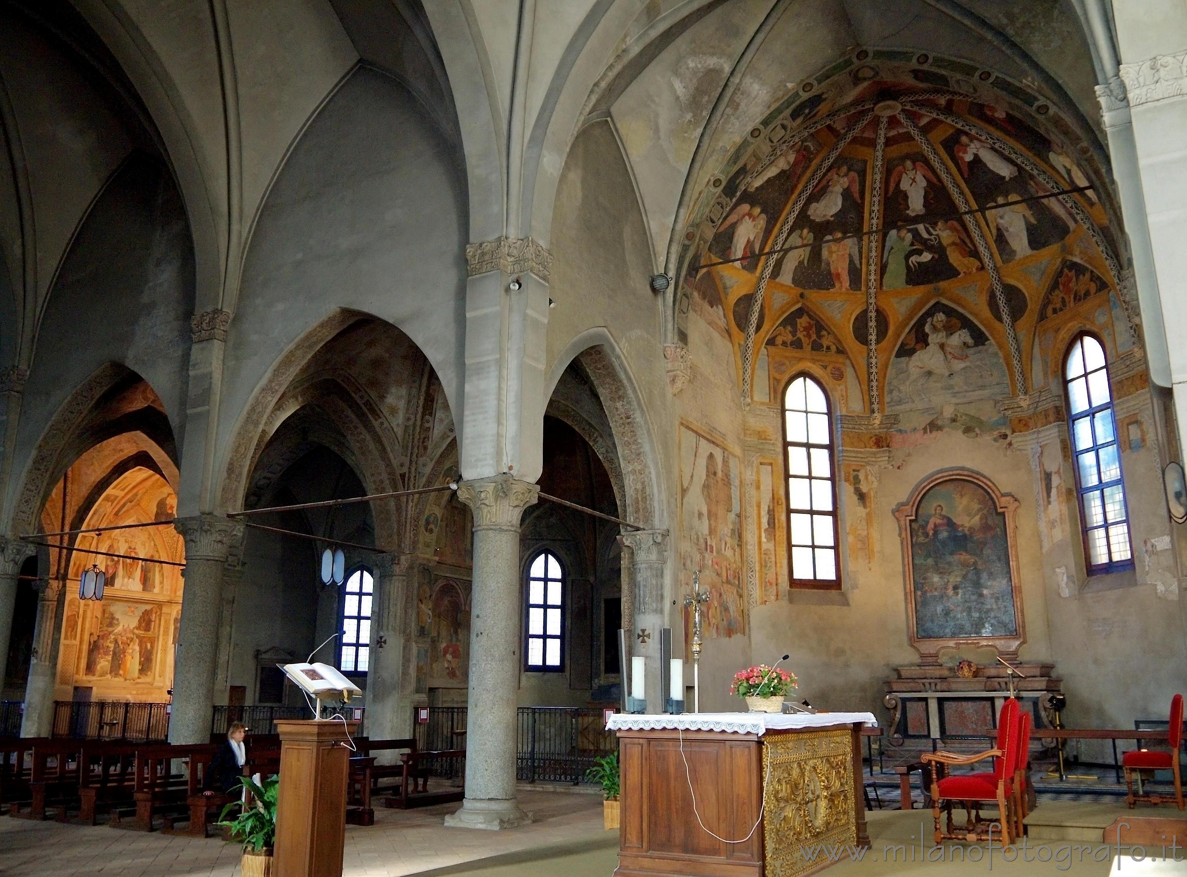 Milan (Italy) - Left side chapels in San Pietro in Gessate